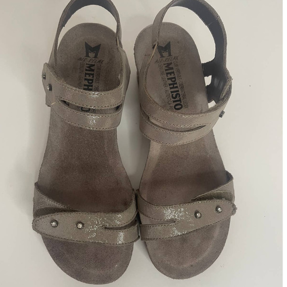 Mephisto Women's Minoa Wedge Sandal Size EU 37 / US 7 - Picture 3 of 11